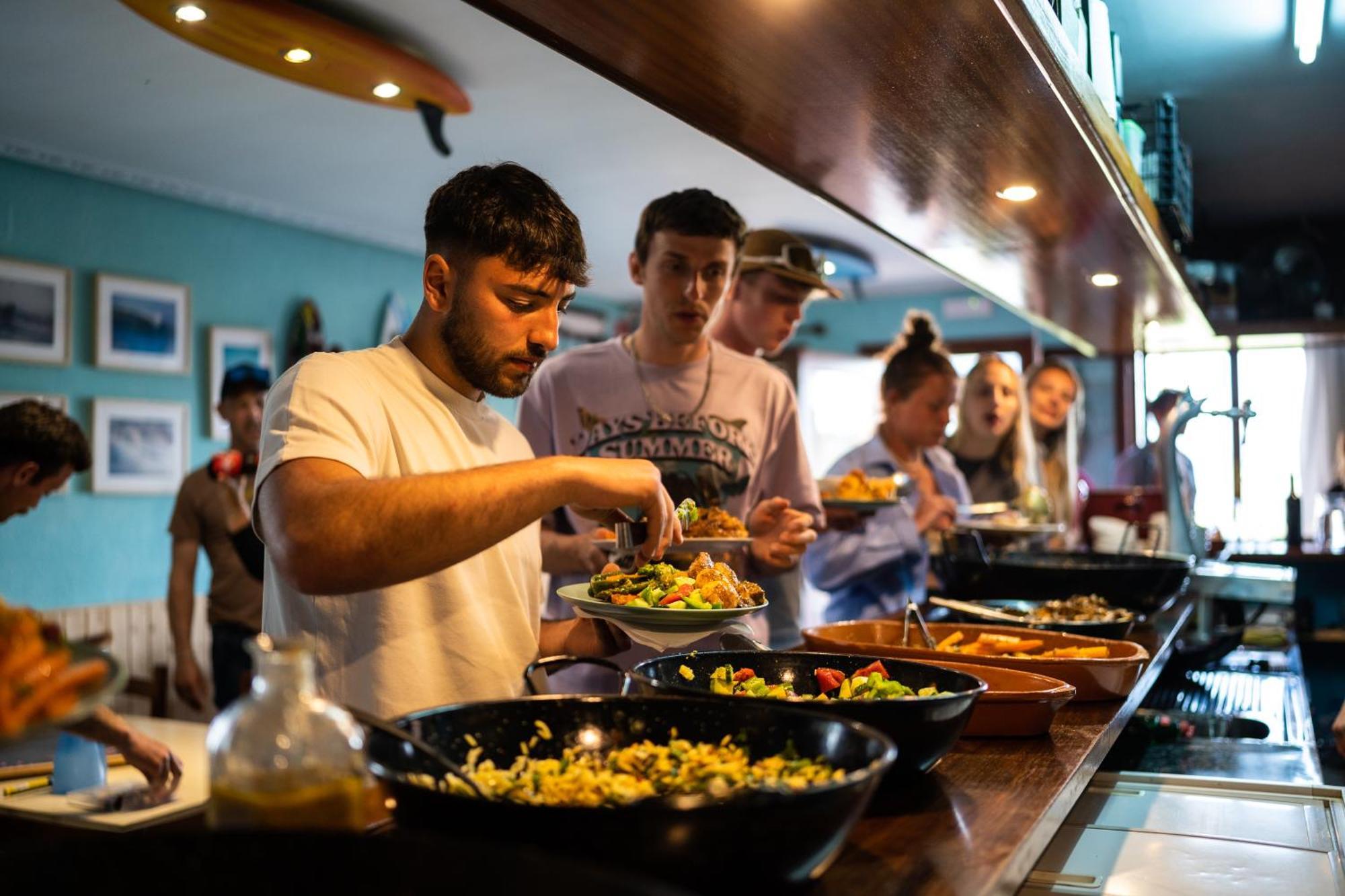 Liquid Surfhouse Vandrehjem Langre  Eksteriør billede